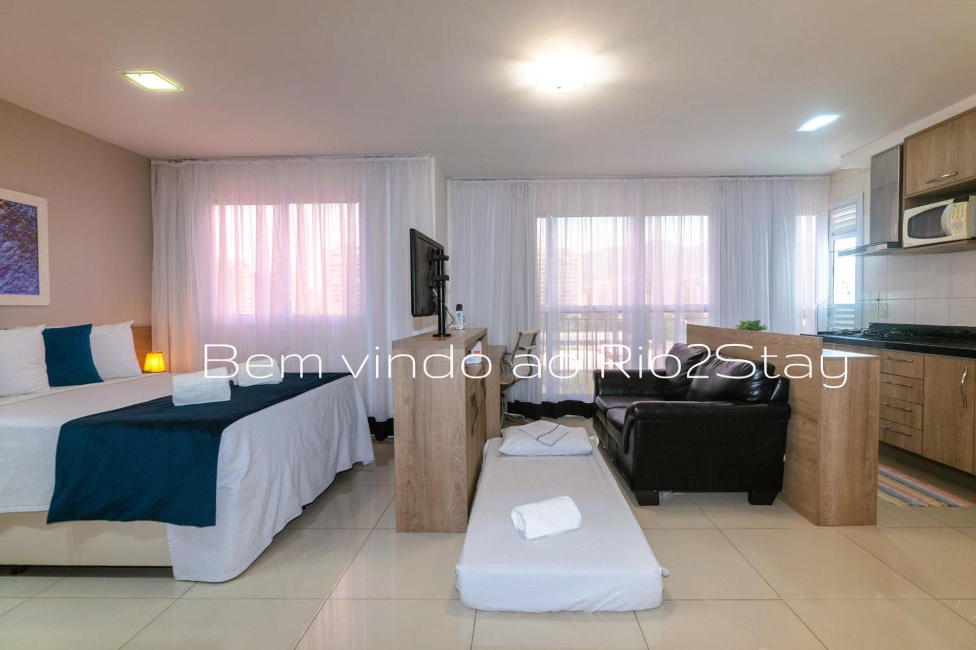 Verano Stay Flat Com Garagem E Wi-Fi - Parque Olimpico Rio de Janeiro Exteriér fotografie